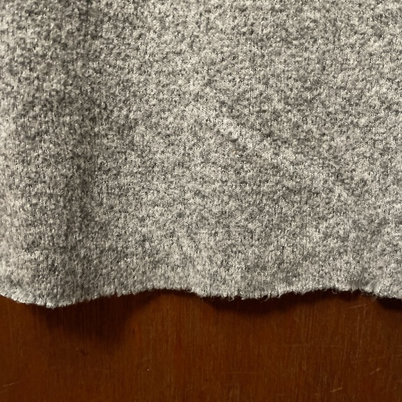 Zara gray melange midi maxi sweater dress - Picture 2 of 5